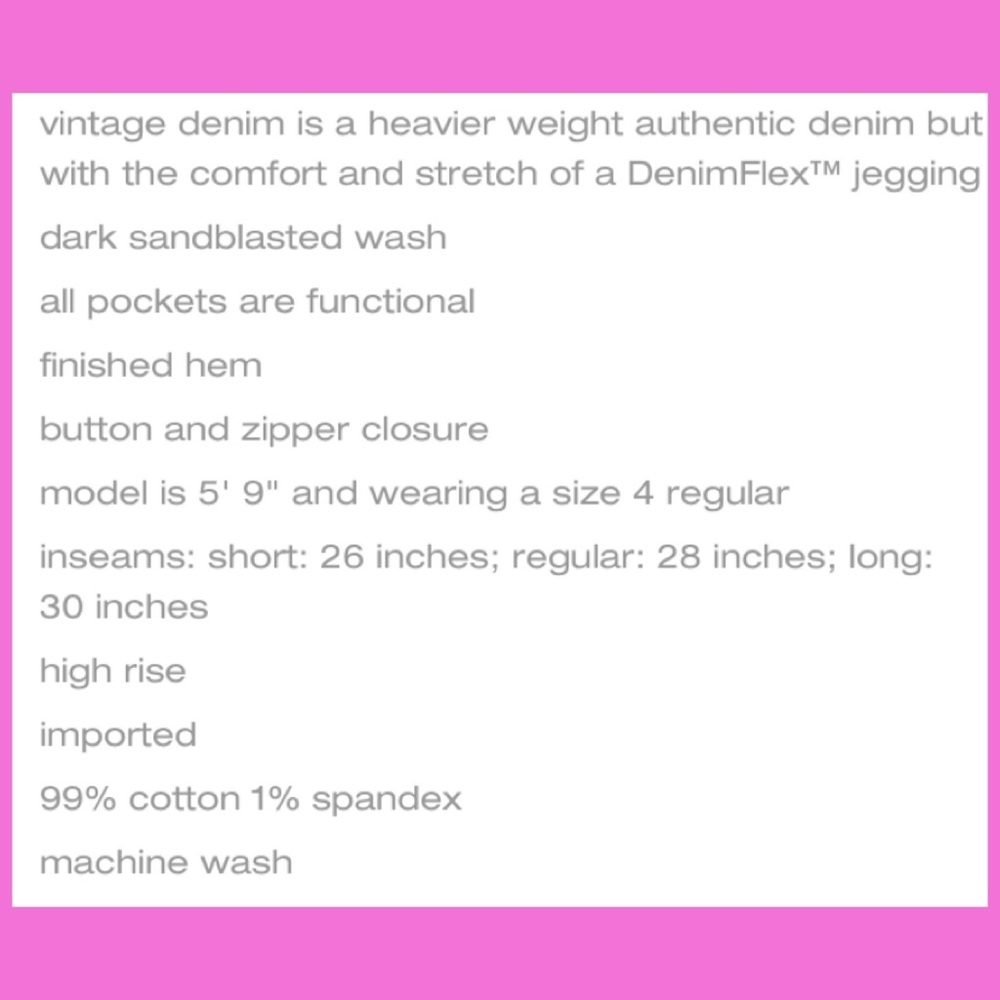🍑 Maurice’s High-Rise Dark Wash Jeans “Vintage” Style Stretch Jeans NWT’S-$55 - Picture 4 of 5